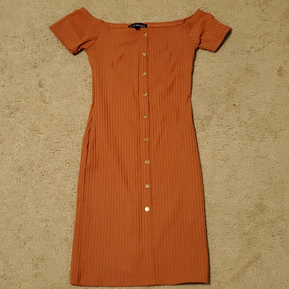 Off the shoulders dress